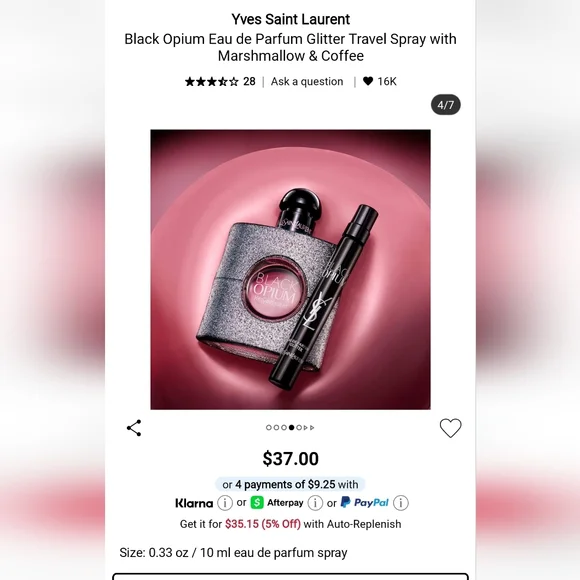 YSL Black Opium, Libre Lot - Picture 13 of 16